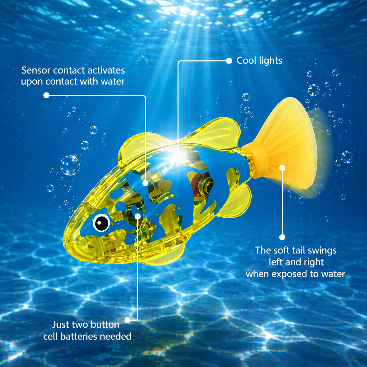 Velivia™ Interactive Swimming Fish