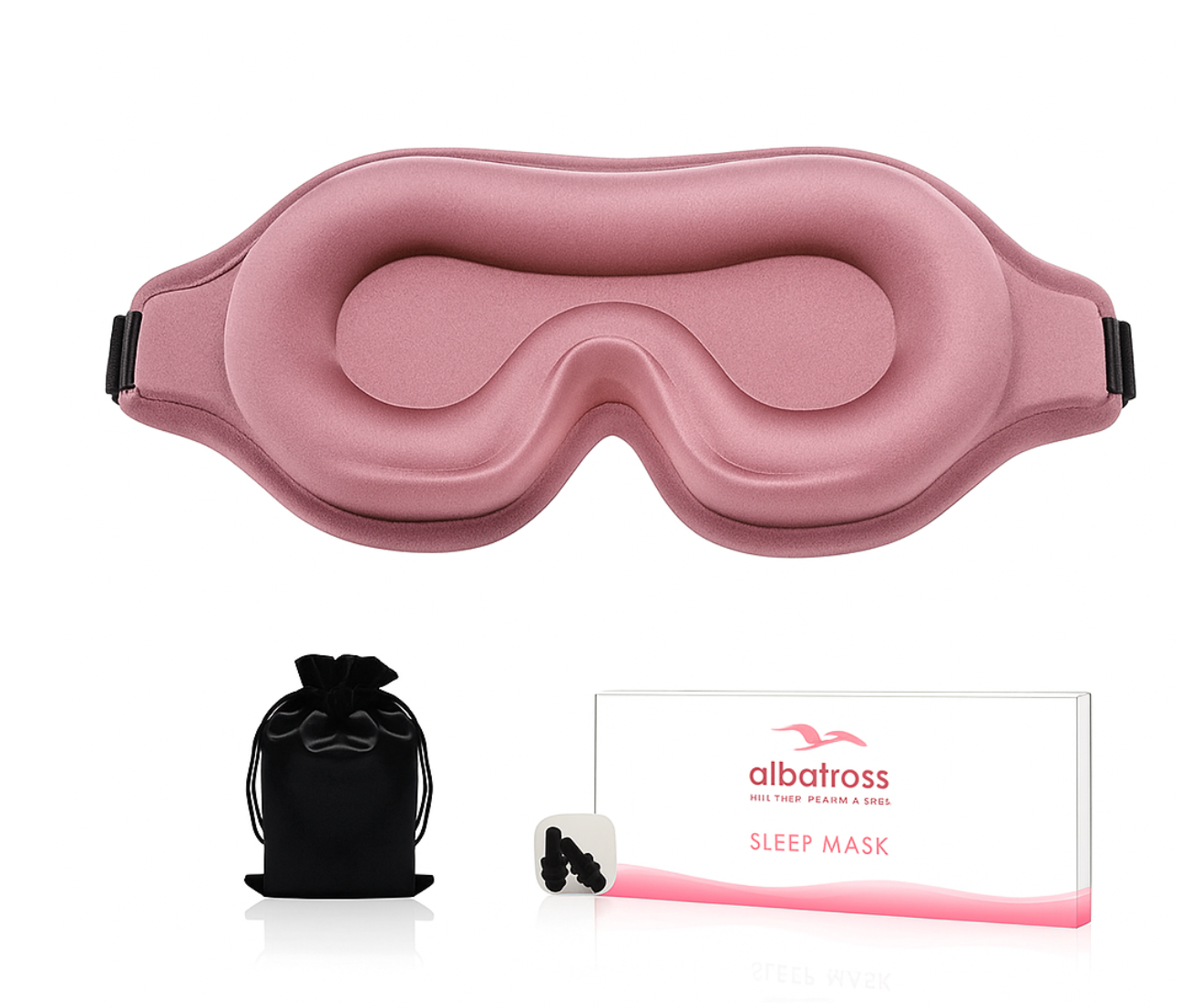 3D Contoured Sleep Mask