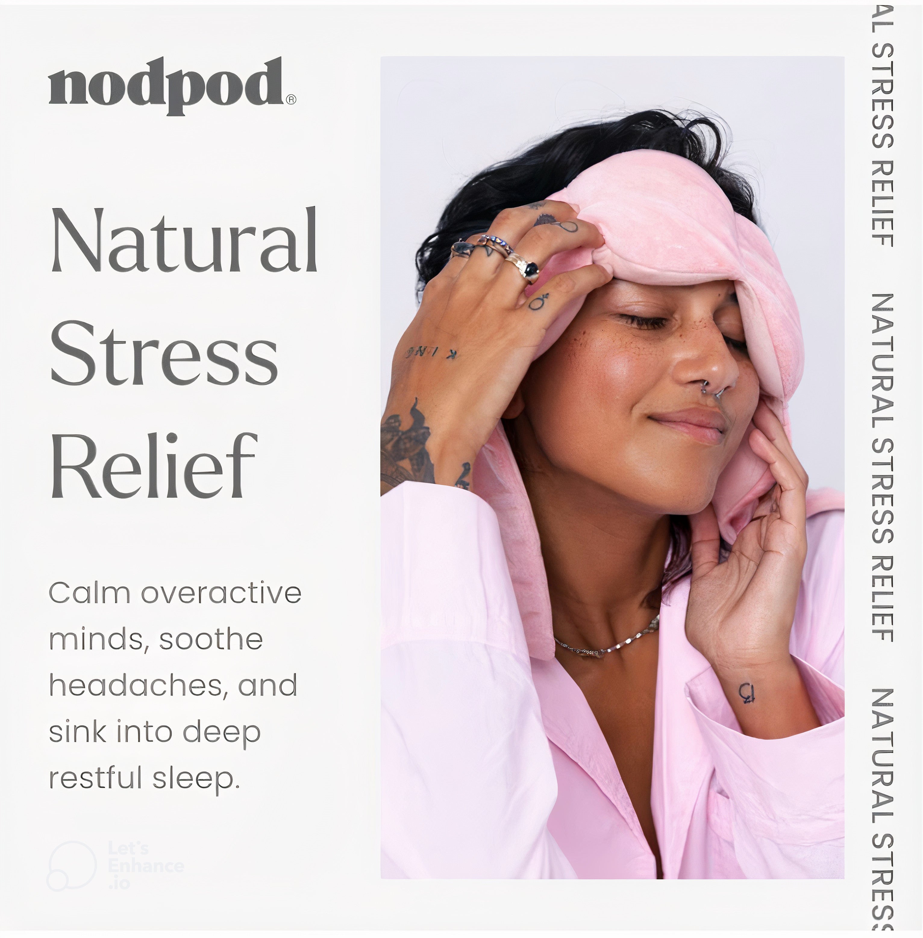 Natural Stress Relief Sleep Mask