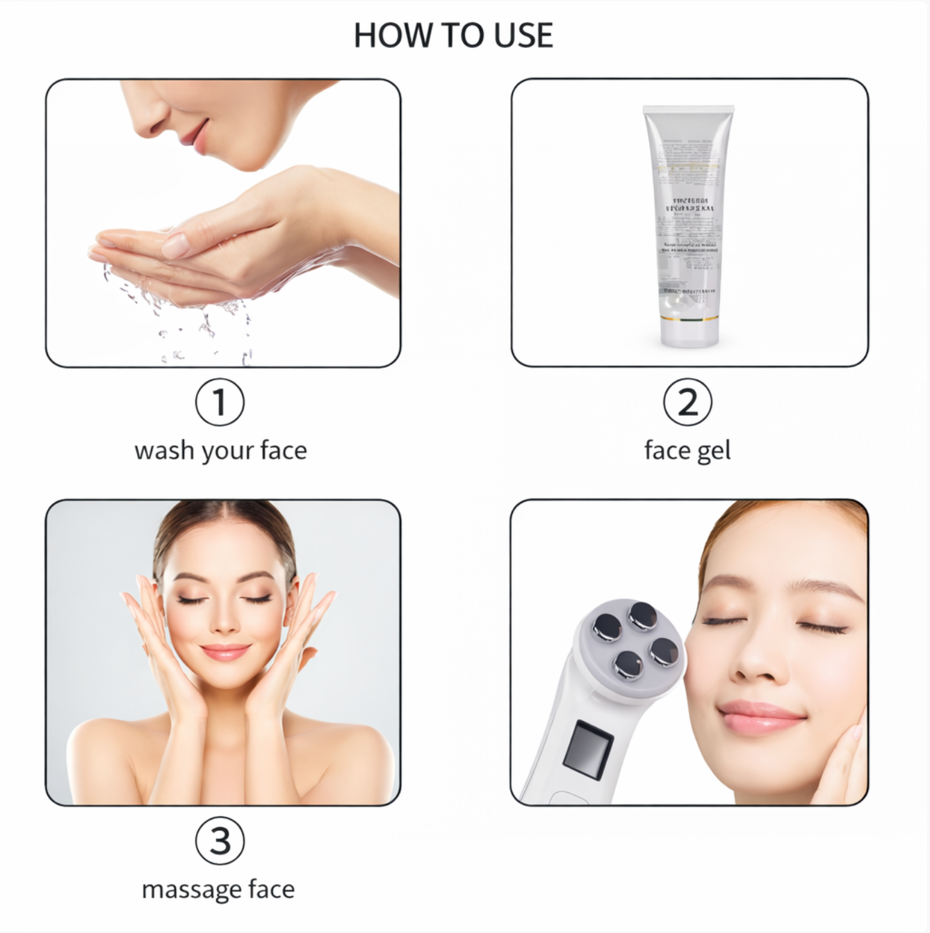 Velivia™ LED Facial Massager