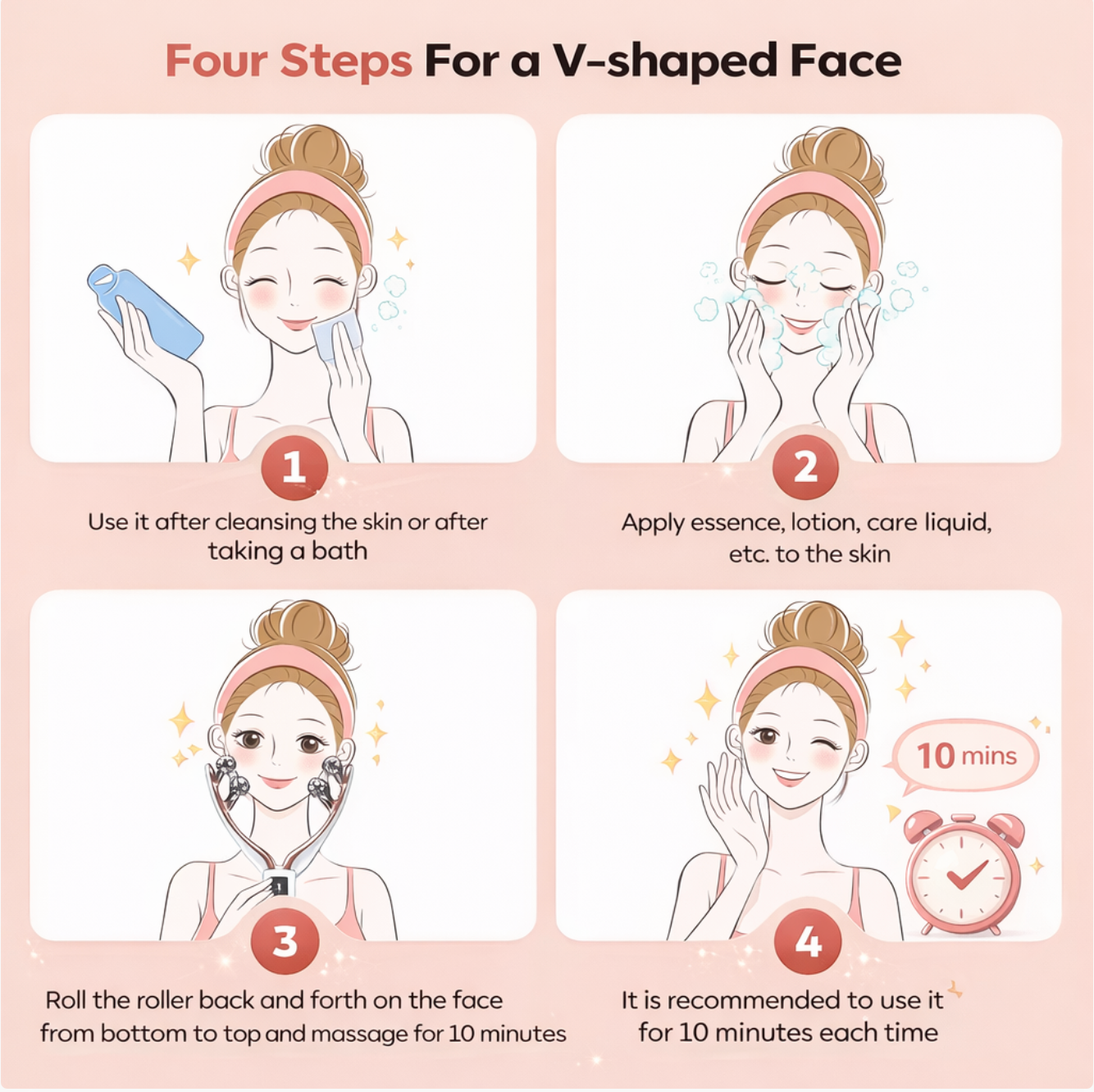 Velivia™ V-Shape Face & Neck Massager