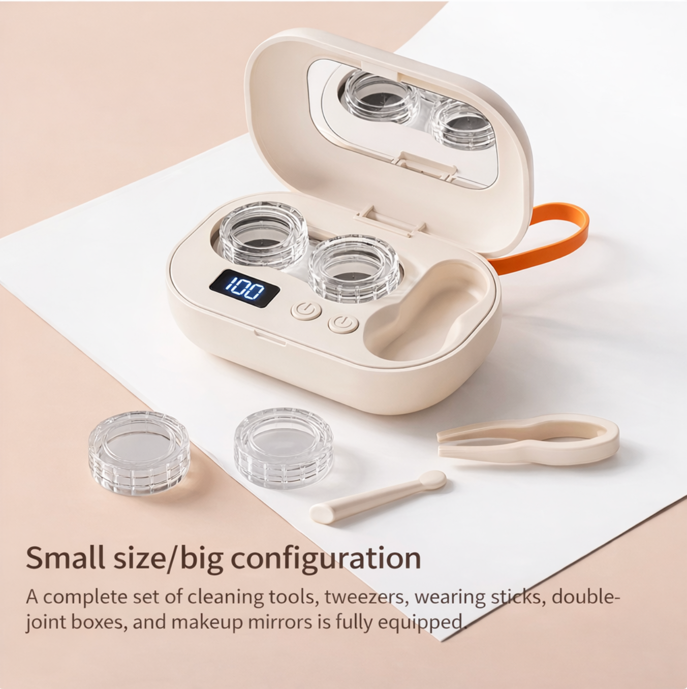 Velivia™ Ultrasonic Contact Lens Cleaner