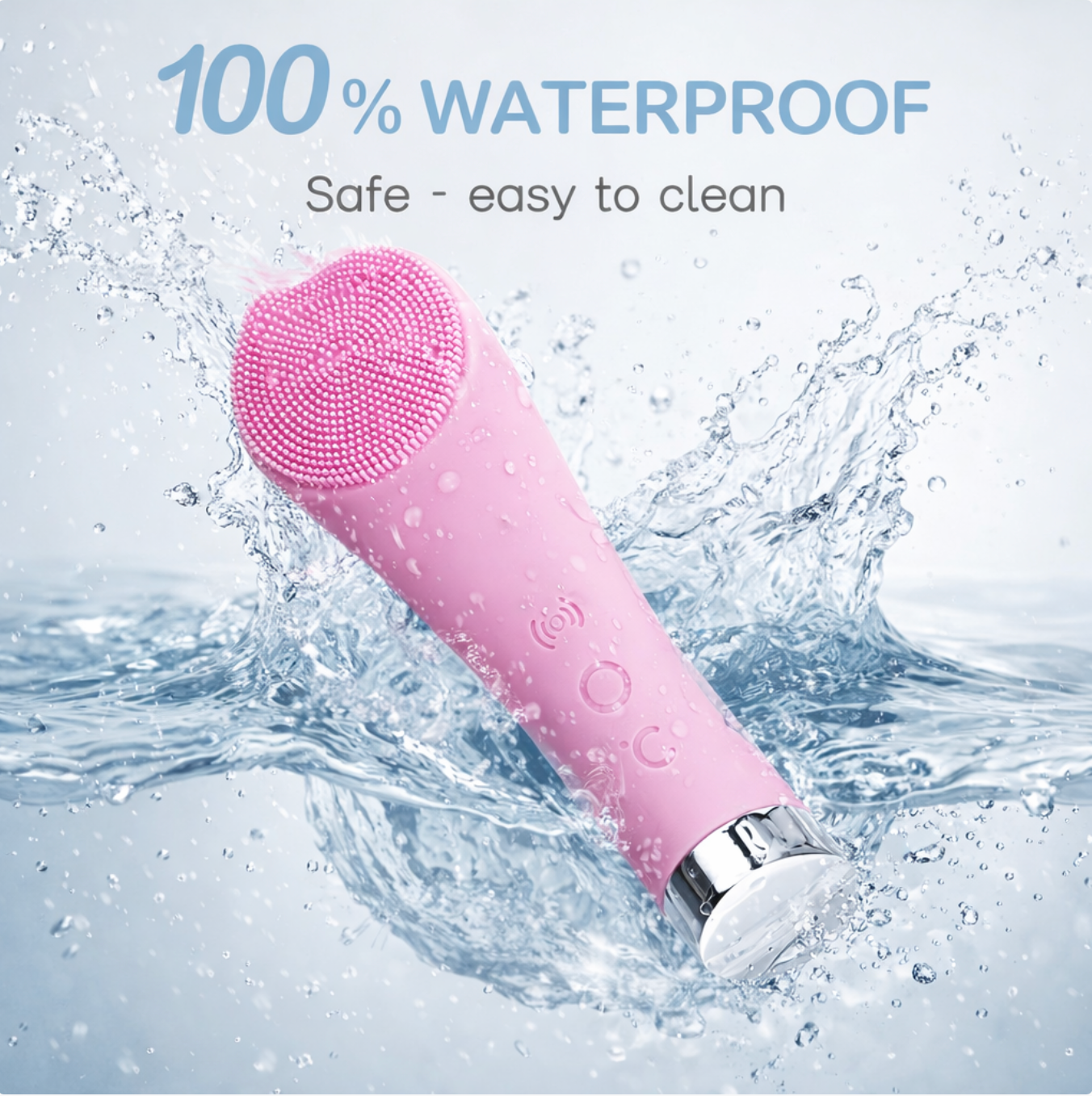 Velivia™ Silicone Facial Cleansing Brush