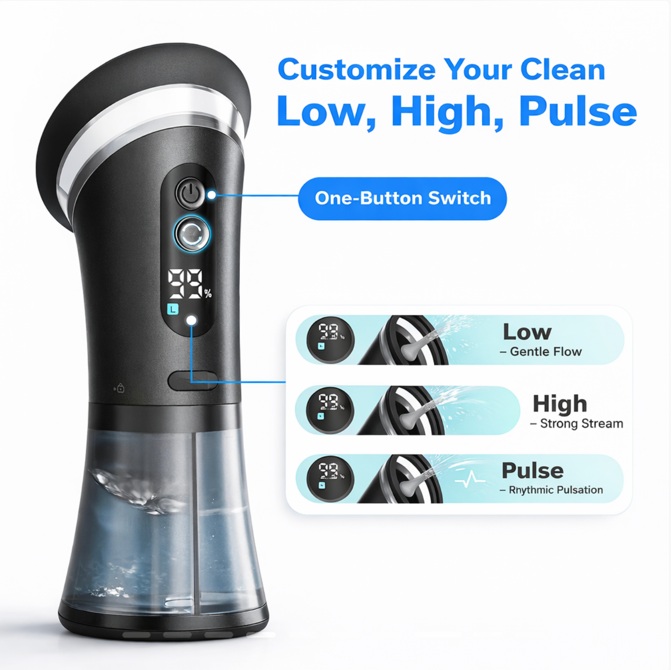 Velivia™ AquaPulse Ear Cleaner